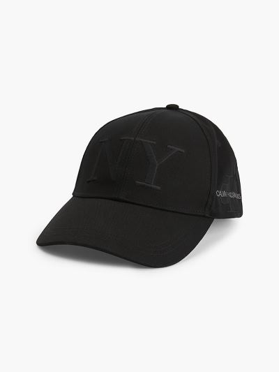 Calvin Klein Táskák & Kiegészítők HU787524 | Calvin Klein Cotton Twill Férfi Sapka Fekete